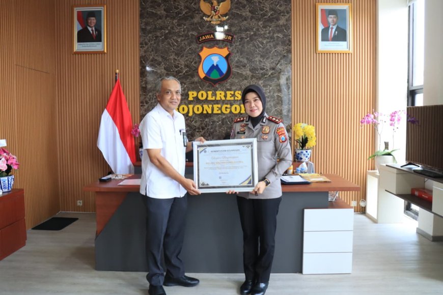 Polres Bojonegoro Jadi yang Terbaik, Raih Penghargaan Pengelolaan DIPA