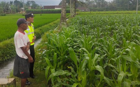 Dukung Asta Cita, Polres Malang Perhatikan Potensi Lahan Produktif