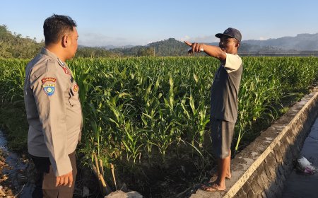 Polres Malang Dukung Kelancaran Hasil Panen hingga ke Masyarakat