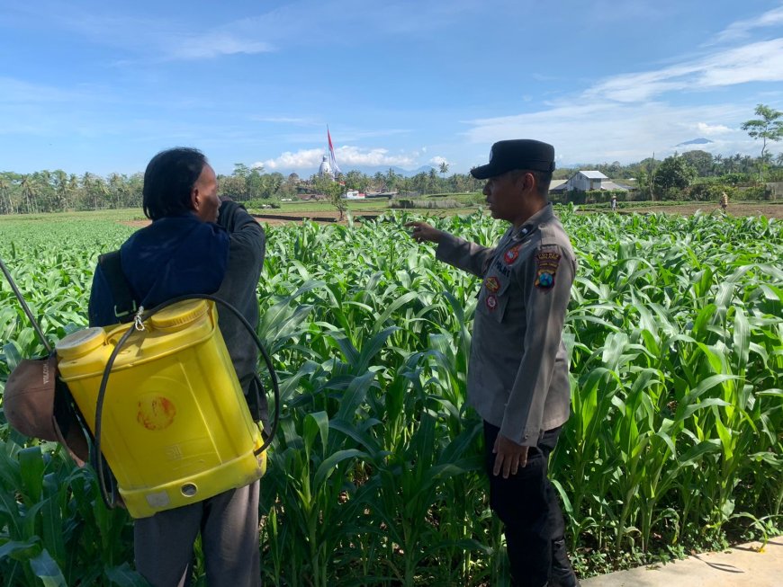 Jaga Pertanian Tetap Berjalan, Polres Malang Bangun Kolaborasi dengan Warga